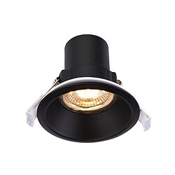 Saxby Downlight Encastrable CCT Peinture Noir Mat IP65