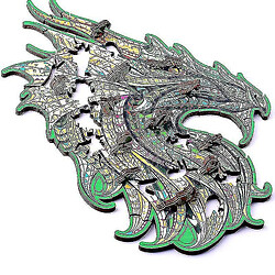 Universal Guarche-cadeau pour enfants Dragon en bois Puzzle 300 PCS