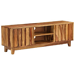 Maison Chic Meuble TV scandinave - Banc TV pour salon Bois massif de Sesham 118 x 30 x 40 cm -MN54589