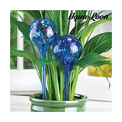 Totalcadeau Arrosoirs automatique globes X2 - Dispositif d’arrosage pour plantes et fleurs de jardin pas cher