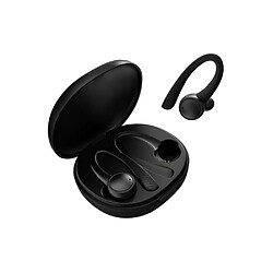 Eko Écouteurs Sans fil Bluetooth 5.0 ProSport Compatible avec Siri Noir