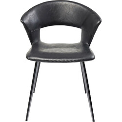 Chaise Reunion noire Kare Design 