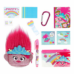 Best Of Tv REAL LITTLES Trolls - Mini Sac à Dos avec Mousqueton Licence Trolls - Cadeau Surprise - Modèle et Coloris Aléatoires