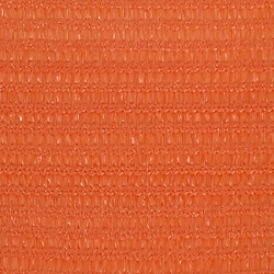 Acheter Helloshop26 Voile toile d'ombrage parasol 160 g/m² 2,5 x 3 m PEHD orange 02_0009229