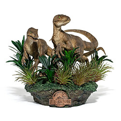 Iron Studios Jurassic Park - Just The Two Raptors Deluxe Statue 1/10 