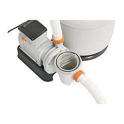 Pompe filtration sable ou polysphères Bestway Pompe filtrante 11.35 m3h Blanc 71402
