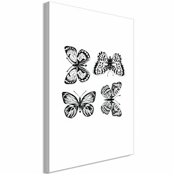 Paris Prix Tableau Imprimé Four Butterflies 40 x 60 cm 