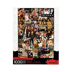 AQUARIUS Friends collage Puzzle (Puzzle 1000 piAces) - Marchandises et objets de collection sous licence officielle Friends TV Show - Sans Ablouissement - Ajustement prAcis - 20 x 28 pouces