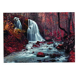 Aquarium Fond Affiche Fish Tank Montagnes Et Rivières Décor 122x46cm