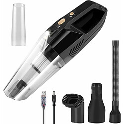 Vendos85 Aspirateur de table sans fil rechargeable 8500PA noir