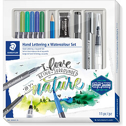 STAEDTLER Kit aquarelle & de calligraphie Watercolor () 