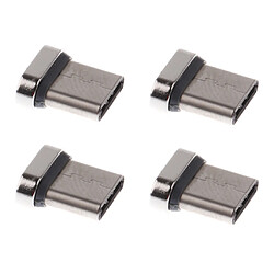 USB Type C magnétique Connecteur adaptateur 4pcs / Set Type C à Connecteur Magnétique Convertir Connecteur Pour Téléphones Cellulaires Android