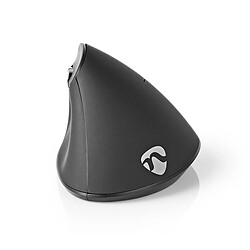 Nedis Wireless Ergonomic Mouse Noir (ERGOMSWS100BK)