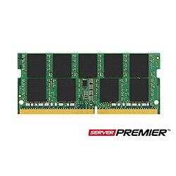 Avis Kingston Server Premier 32GB 2666MT/s DDR4 ECC CL19 SODIMM 2Rx8 Mémoire Serveur Micron F - KSM26SED8/32MF