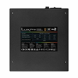 Bloc d’Alimentation Aerocool LUXPRORGB550M ATX 550 W 80 Plus Bronze pas cher