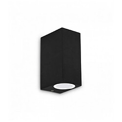 Ideal Lux Applique murale Noire UP 2 ampoules