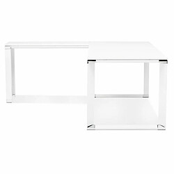 Paris Prix Bureau d'Angle Design Hovik 200cm Blanc