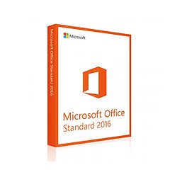 Microsoft Office 2016 Standard - Clé licence à télécharger - Livraison rapide 7/7j