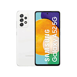 Samsung Galaxy A52 5G 6 Go/128 Go Blanc (Blanc impressionnant) Double SIM