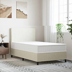 vidaXL Matelas à ressorts ensachés dureté moyenne 100x200 cm