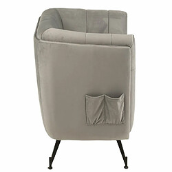 Acheter Inside 75 Fauteuil Lounge MARIANAH Gris Clair