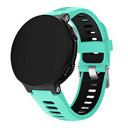 Wewoo Bracelet pour montre connectée de en silicone Smartwatch Garmin Forerunner 735XT vert menthe