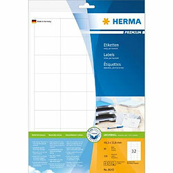 Elysees Paris Herma 8643 Étiquettes 48,3 x 33,8 Premium A4 320 pièces Blanc pas cher