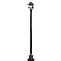 Lampadaire extérieure Noir, Argent Patine 1X60W Navedo - EGLO LIGHTING - 93464