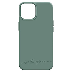 Coque iPhone 13 Mini Recyclable Just Green Vert