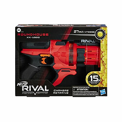 Ludendo Nerf Rival Roundhouse XX-1500 rouge et billes en mousse Nerf Rival Officielles