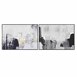 Cadre DKD Home Decor 143 x 4,5 x 103 cm Abstrait Urbaine (2 Unités)