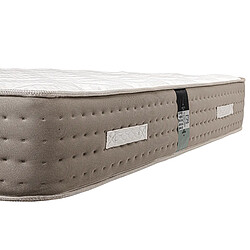 LUXURY LITERIE Matelas 180x200 cm, Dreamlux, 26 cm , ressorts ensachés, mousse haute densité, indépendance du couchage, face été/hiver pas cher