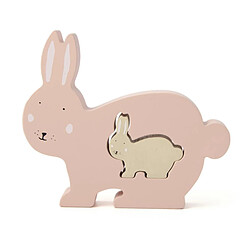 Trixie Baby Puzzle bebe en bois Lapin - Mr Rabbit 