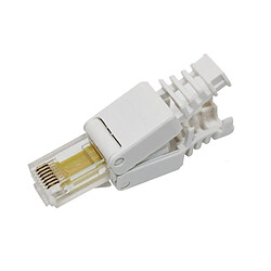 Wewoo Connecteur RJ-45 à sertir sans outil, version modulaire, courte UTP Cat.7