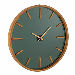 Paris Prix Horloge Murale Design Creva 60cm Marron & Noir