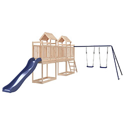 Maison Chic Aire de jeux d'extérieur | Maisonnette de jeu | Maison pour enfants bois de pin massif -GKD90304