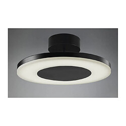 Luminaire Center Suspension, Discobolo LED 1800lm, noir mat/acrylique givré Coloris : noir mat, acrylique givré Diamètre en Cm : 36 Hauteur en Cm : 13.6 Poids en Kilos : 2,2 Efficacité énergétique : A++ to A Type d'ampoule : Integral LED