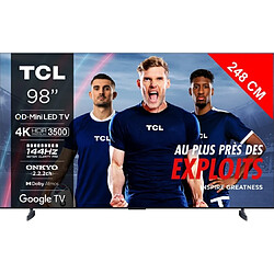 TCL TV QLED 4K 248 cm 98'' C855 QD-Mini LED 4K