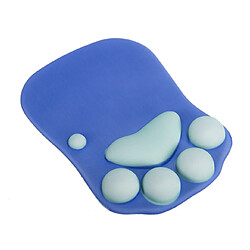 Universal Mignon chat griffe souris bureau silicone créatif tapis de poignet tapis de souris avec support de poignet repos tapis de souris violet