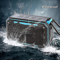 Universal YYH-Blue portable imperméable Bluetooth haut-haut-parleur USB Support AUX TF Radio Subwoofer pas cher