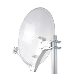 Antenne satellite – Sedea 60 EASY - Parabole Transparente 65 CM + LNB Universel - Gain 34,6 dB, Facteur de bruit 0,3 dB