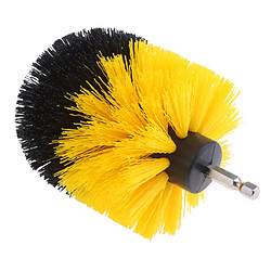 Avis autolaveuse nettoyage brosse de nettoyage de la baignoire jaune moyen brosse 3.5inch