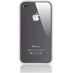 Blueway Coque arrière transparente et protège-écran pour iPhone 4/4S 