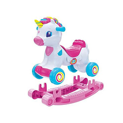 CLEMENTONI Baby - Zoe ma Licorne Preferee - Licorne a Bascule et Porteur