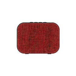 Avis TELLUR Callisto Enceinte Bluetooth Portable, Rouge