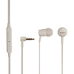 Appbot Link Sony MH750BLANC Kit oreillette filaire stéréo Jack 3,5 mm Blanc