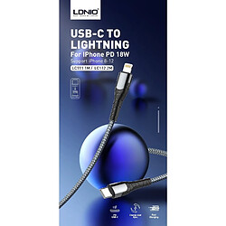 Acheter Ozzzo LDNIO LC111 PD data Câble (type C vers Lightning) - 1m