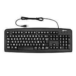 Clavier GEEMARC Confort Visuel - Grands caracteres - Pour PC 