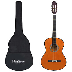 vidaXL Guitare classique avec sac pour débutants 4/4 39" 