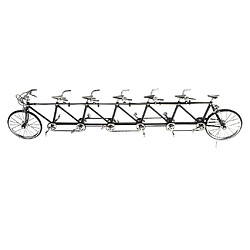 1:10 alliage moulé sous pression modèle tandem vélo vélo modèle de vélo jouet décor de bureau